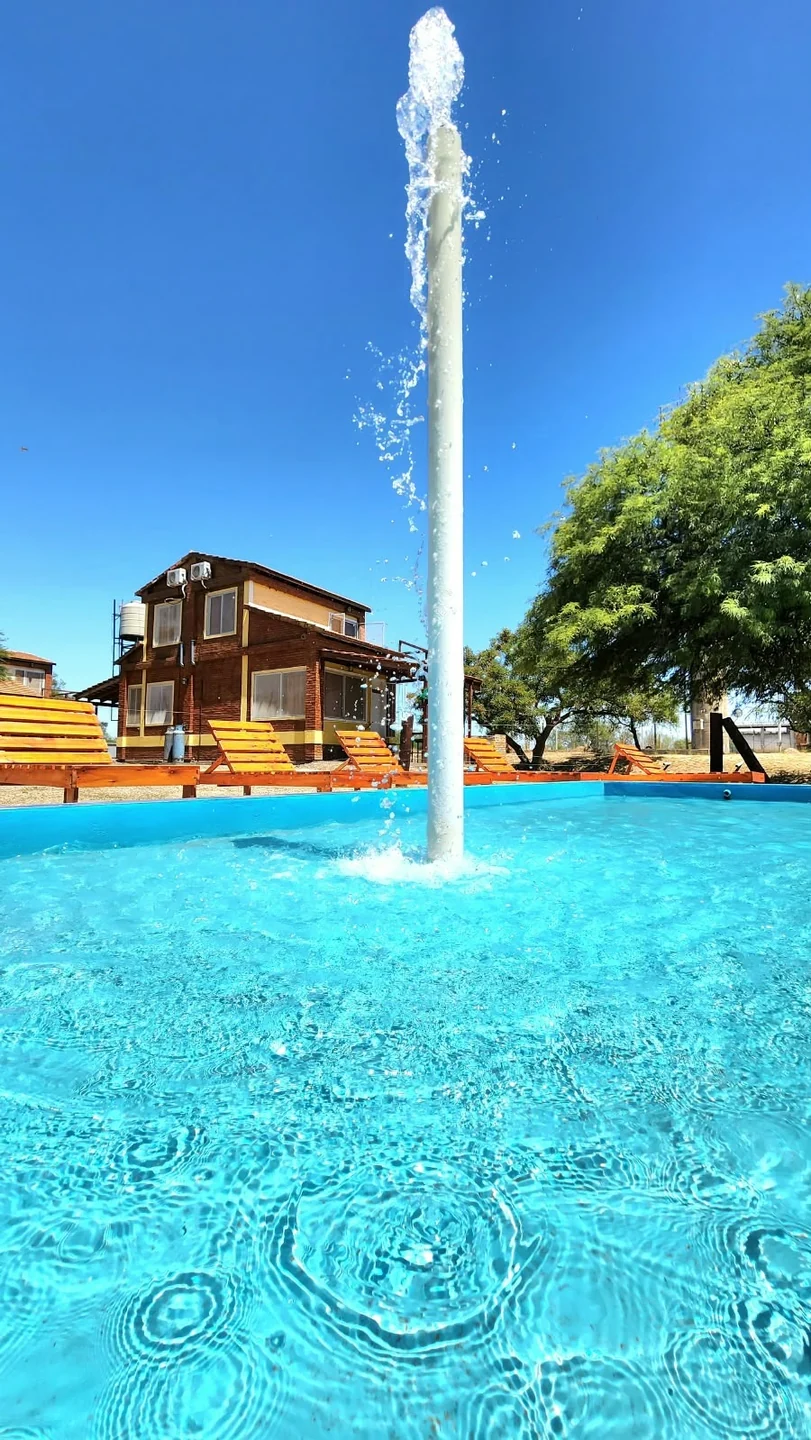 Solárium húmedo de 10 metros de largo