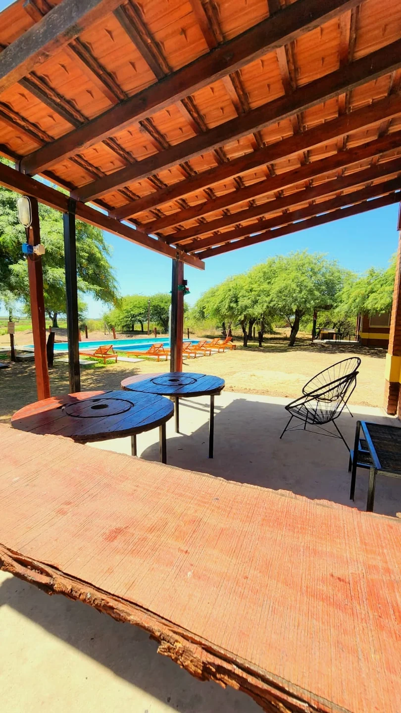 Galería de una cabaña
