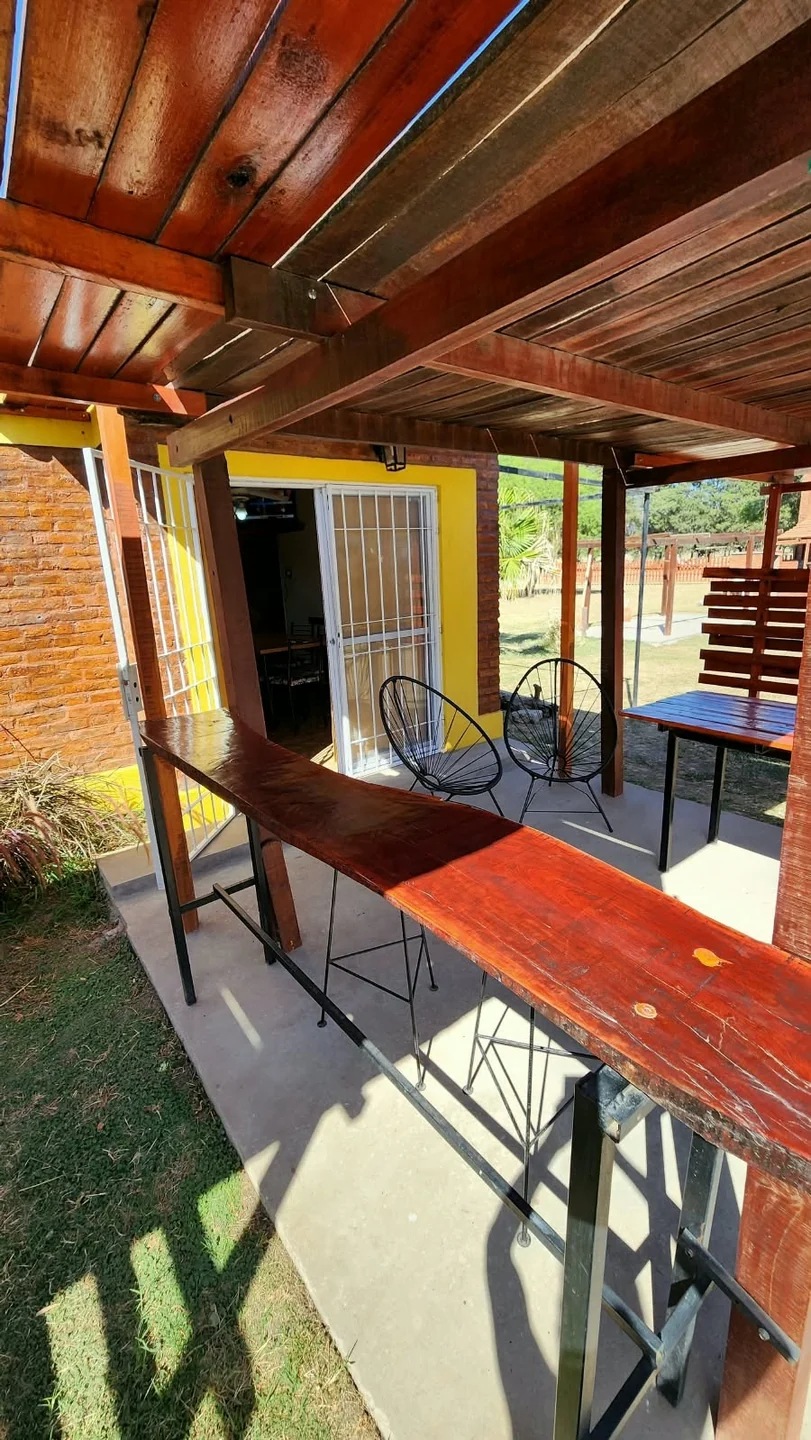 Quincho o galería de una cabaña de 1 dormitorio