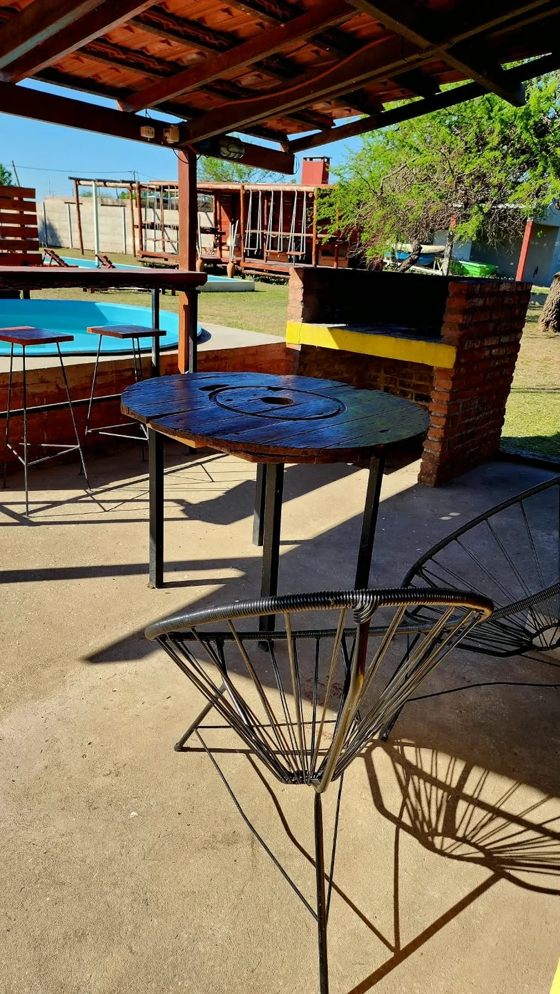 Quincho o galería de una cabaña de 2 dormitorios