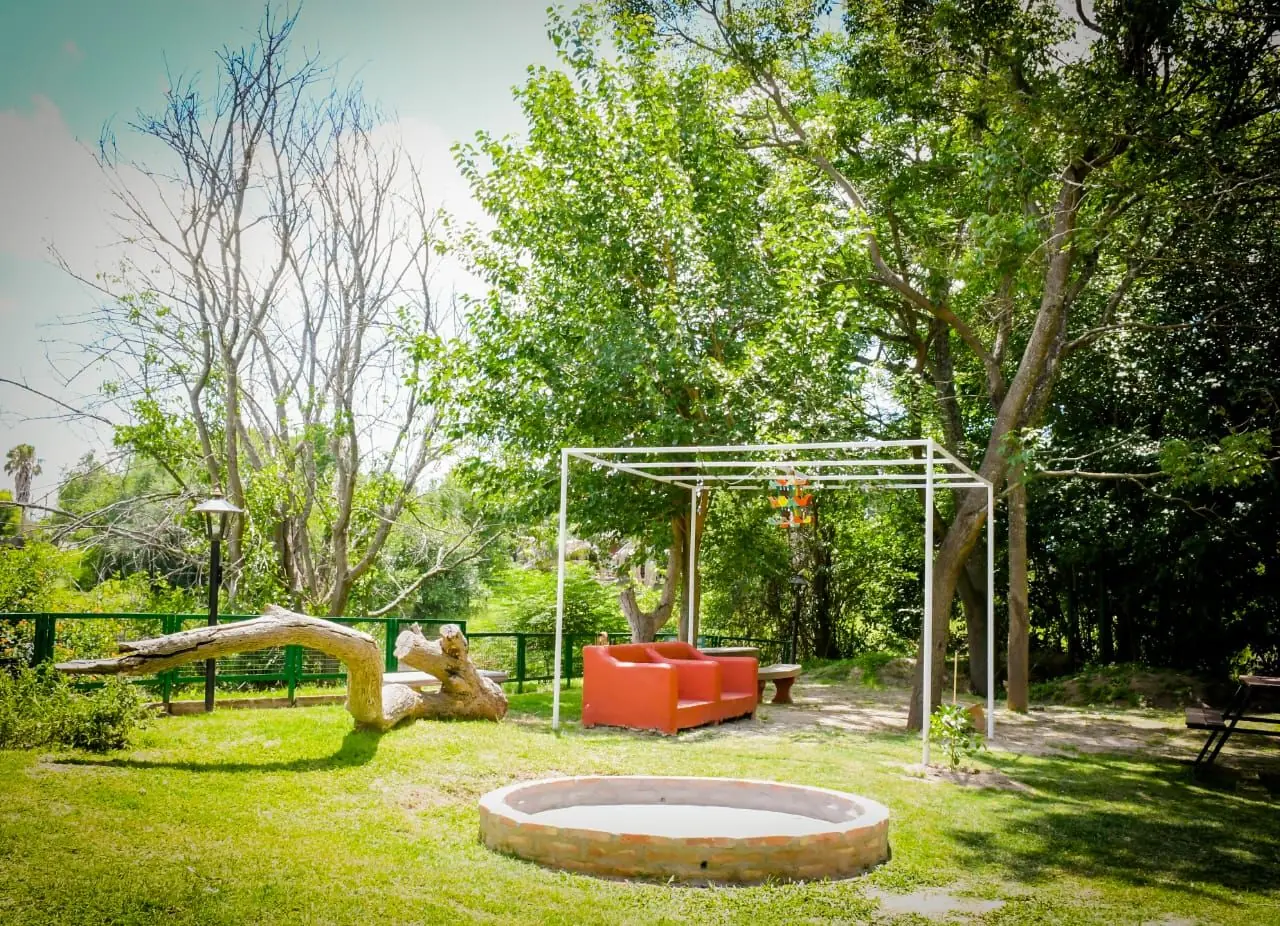 Fogón y juegos en el parque